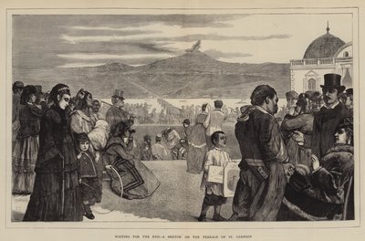 Waiting for the End, a Sketch on the Terrace of St Germain by James Dromgole Linton